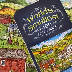 Masterpieces 1000 piece micro mini puzzle “Homecoming” by Bonnie White